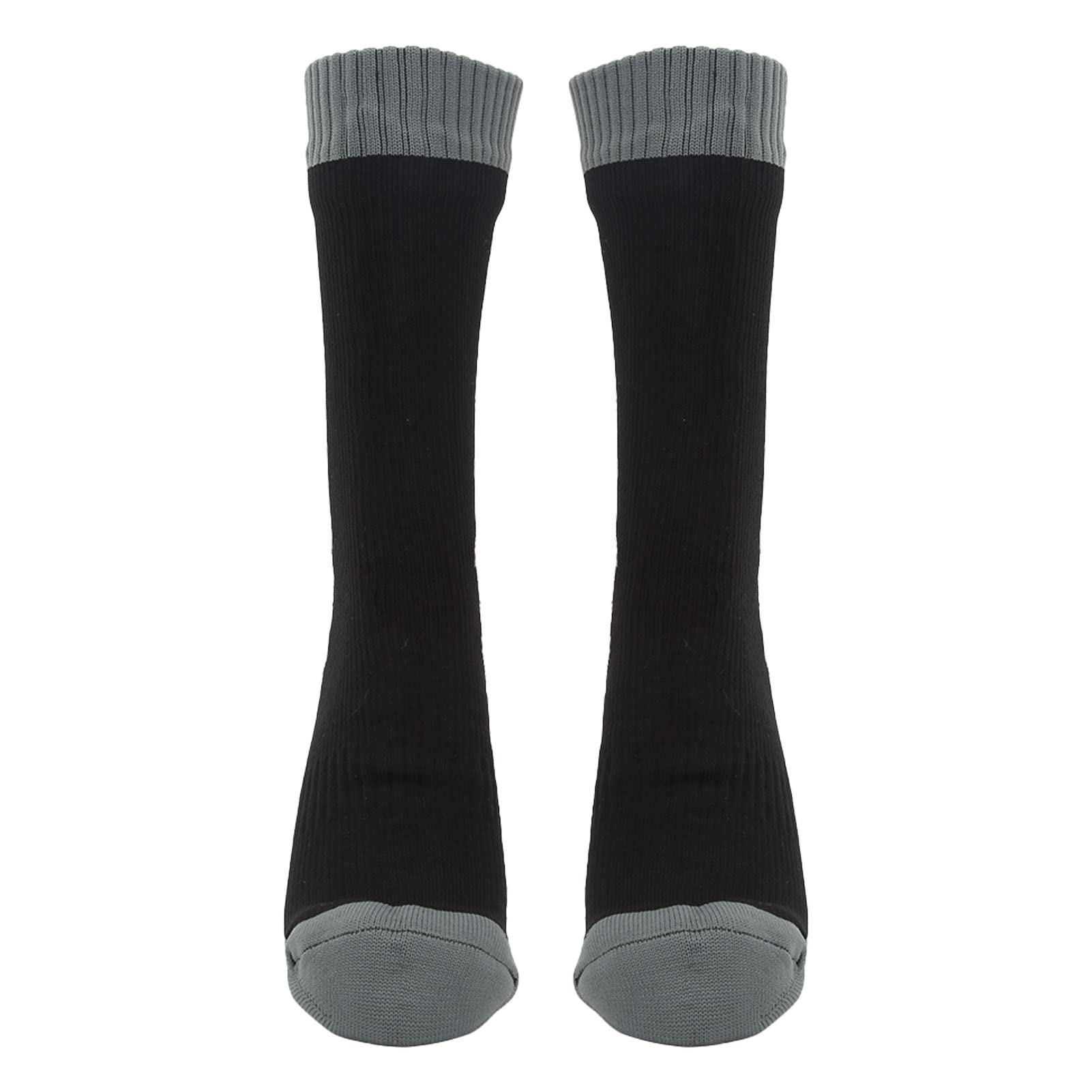 2 PCS Calcetines Impermeables y Calefactables, Doble Capa Gruesa para Exteriores, Absorción de Sudor y Transpirables para Montañismo, Ciclismo y Esquí, Diseño Sin Costuras y Secado