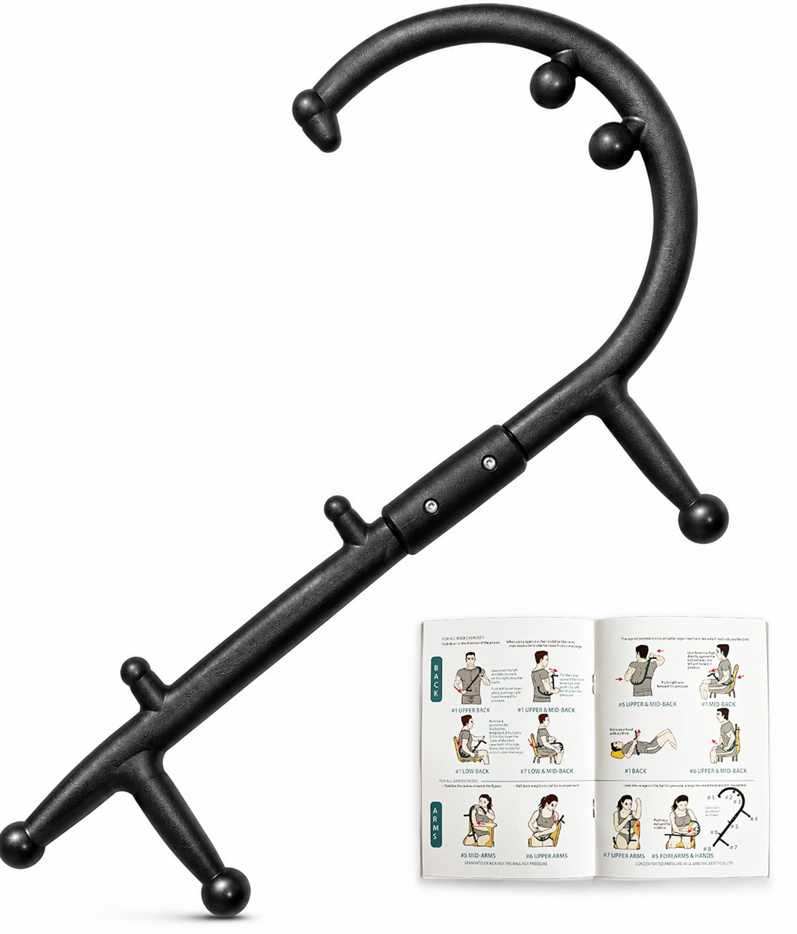 Amazon.com: Trigger Point Massage Cane for Back Neck and Shoulder
