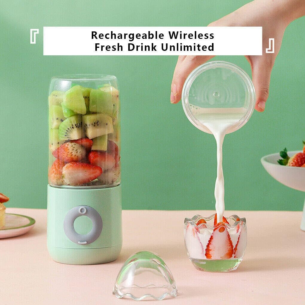 Frullatore portatile USB 500 ml 6 Bs Des verde