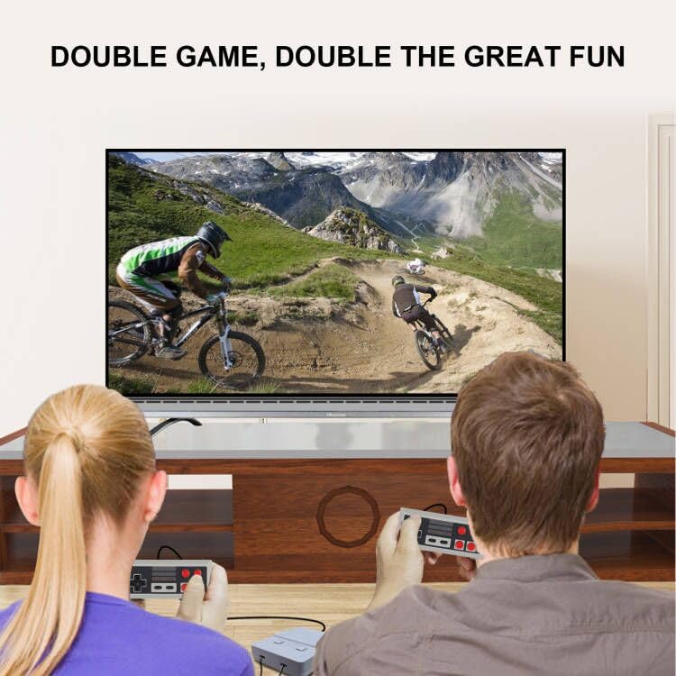 Retro Game Console Classic Mini Video Game Console Built-in Classic Games, AV Output and Dual Game Controllers - Image 5