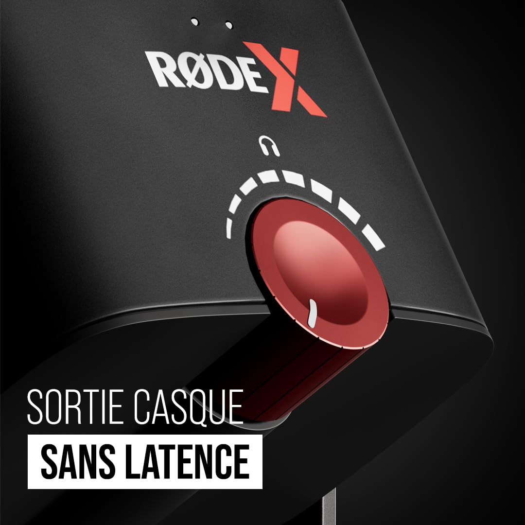 RØDE XCM-50 Microphone à condensateur USB professionnel et solution de mixage virtuel pour streamers et gamers