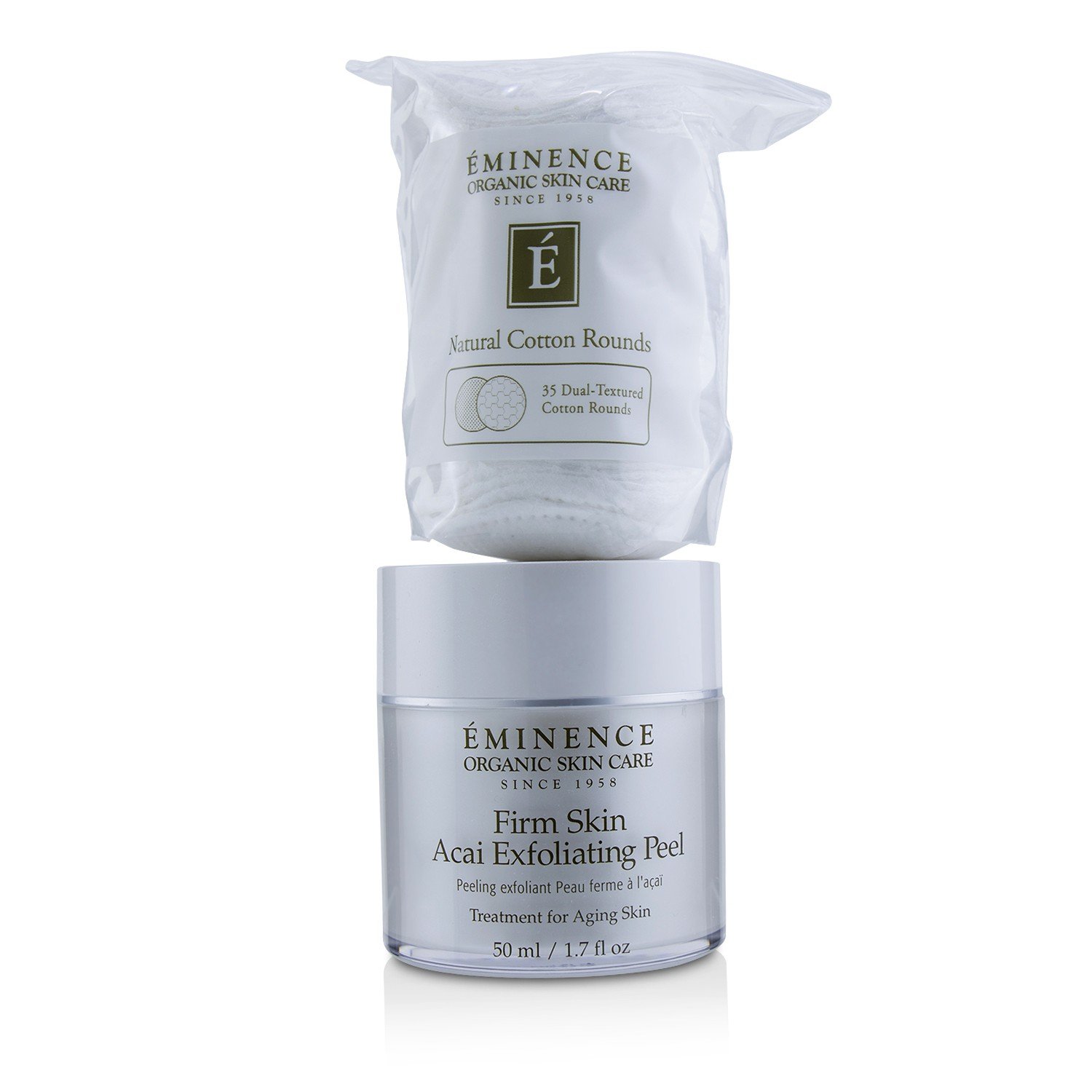 Eminence Firm Skin Acai peel złuszczający (with 35 Dual-Textured Cotton Rounds) 50 ml