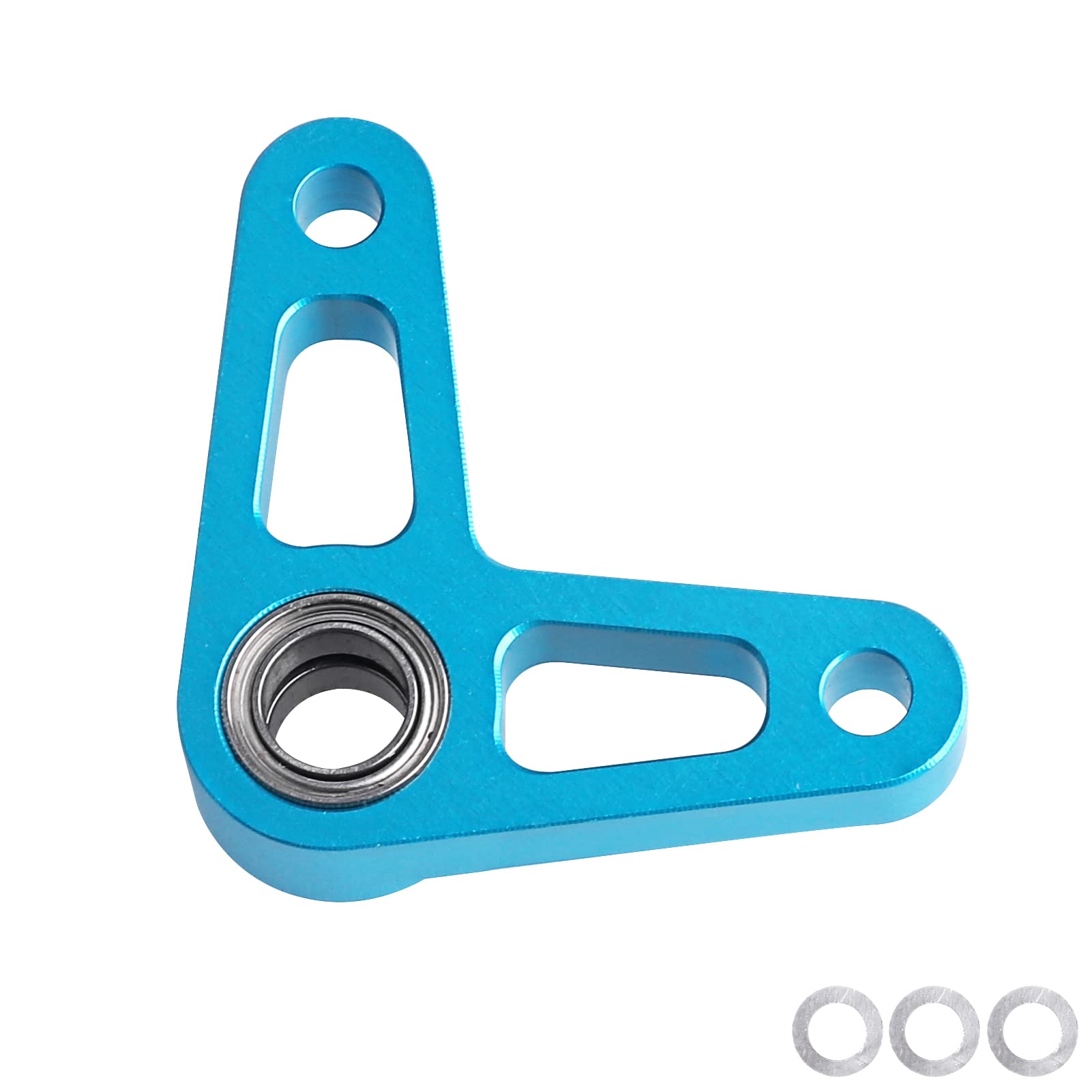 HobbyfireAluminum Crank Arm Hop-Up Part for Tamiya TD4 with Built-in Ball Bearings Replace 22034