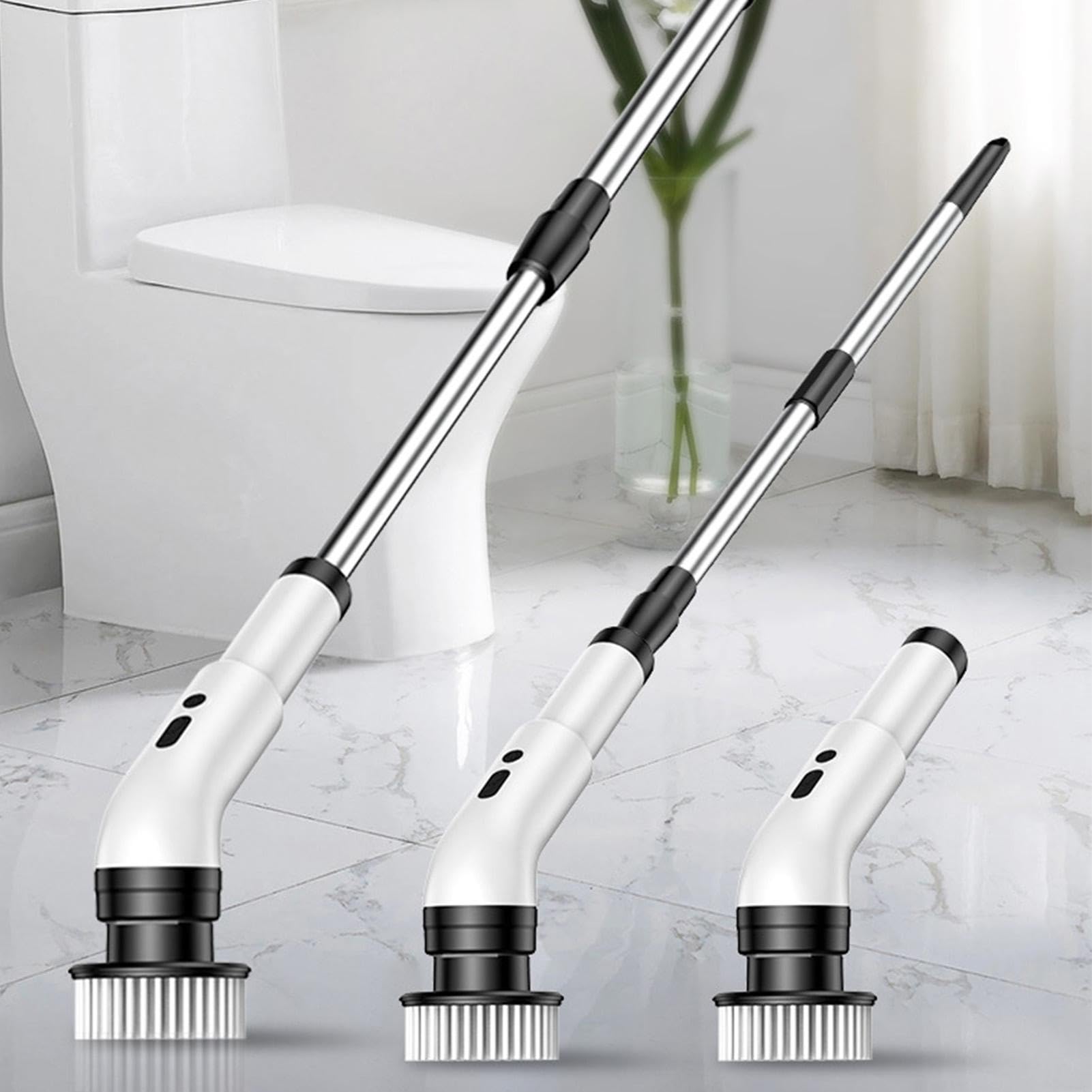 Electric Spin Scrubber - Spazzola per doccia senza fili, 10 in 1