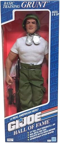 GI Joe Basic Training Grunt - Figura de acciĂłn para el SalĂłn de la Fama GI Joe Basic Training Grunt - Figura de acciĂłn para el SalĂłn de la Fama