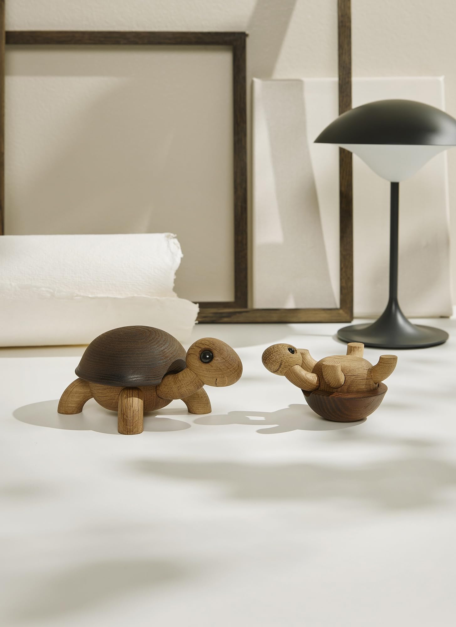Atlantic Salz & Pfefferstreuer ‚Schildkröte Mit Geflecht-Hut‘ – 17,8 Cm Hoch, Handbemalt