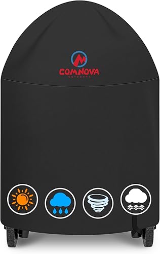 Miniatura 16 de Comnova - Cubierta de parrilla para Char Griller Smokin' Champ – 600D impermeable Smokin' Champ 1624, Offset Smoker 1733, Blazer 2130, Classic 2175