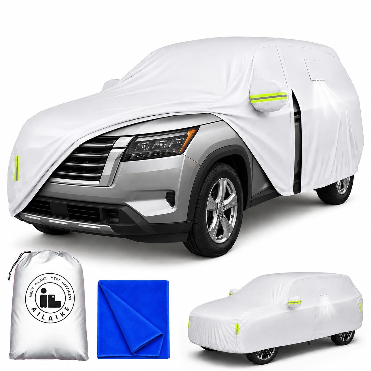 Car Cover Waterproof All Weather Custom Fit for Pathfinder