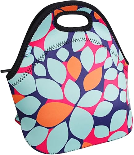 Miniatura 2 de Bolsa de almuerzo impermeable Ofeily para viandas con material de neopreno fino, bolsa de mamá, Leaf