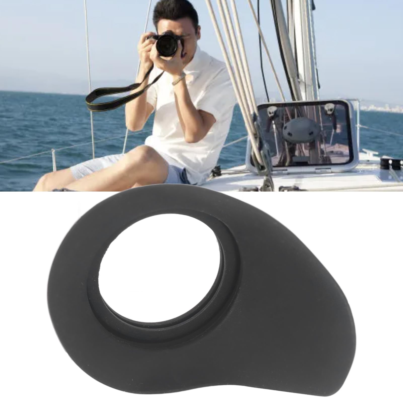 Camera Opinfinder Eyecup Opiece de Goma para SD1000 MC1500 MC2500 Compact Protective