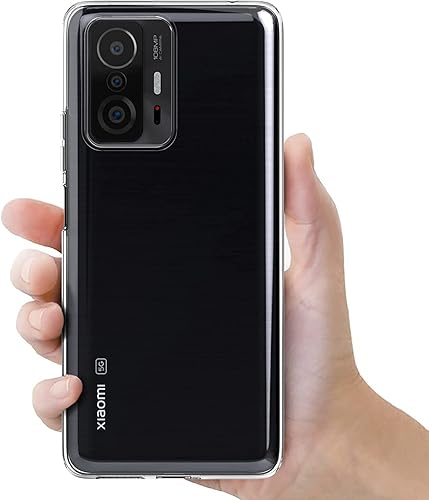 Miniatura 2 de Funda para Xiaomi Mi 11T/Mi11T Pro (6.67 pulgadas) Suave TPU Goma Gel Bumper Transparente Cubierta Trasera