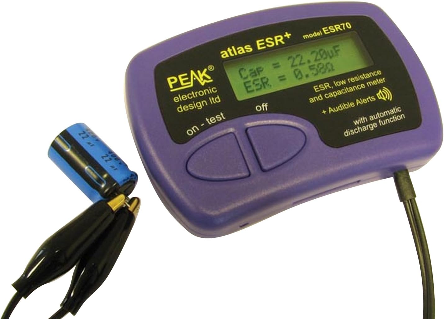Velleman Atlas ESR70 Capacitance and ESR Meter