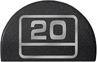 Vista 123 de NDZ Performance JP1 - Enchufe de agarre para Glock 17 19 21 22 23 24 31 32 34 35 38 Gen 1-3 pulgadas .40 .357 0.394 in .45 ACP relleno láser grabado