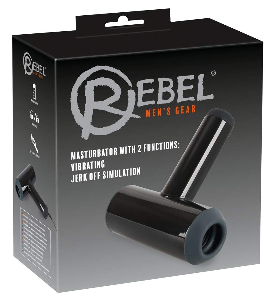 Rebel Masturbator-05948140000 Black One Size