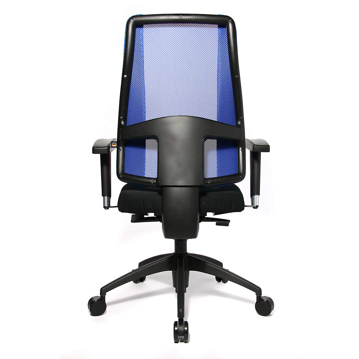 TOPSTAR Sedia girevole da ufficio Lady SITNESS Deluxe, con seduta high-tech, colore: nero/blu