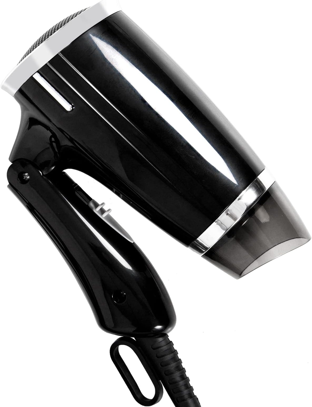 Travel Foldable Mini Hair Dryer | 3 Heat Settings,Low Noise,1.6m Hanging Cord,Hotel Dorm Camping Use