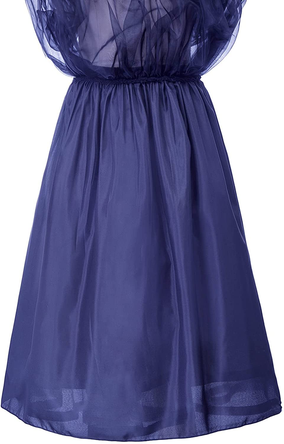 PINK WINGS Women's Ankle Length Cancan Underskirt Petticoats Hardnet (Medium, Blue) - Image 2 thumbnail