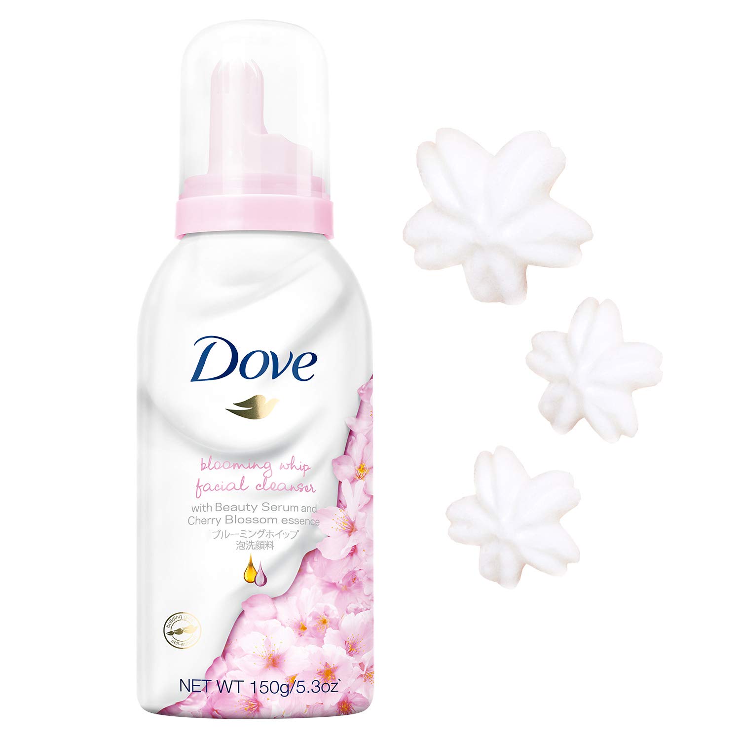 Dove(ダヴ) ダヴ ブルーミングホイップ 毛穴 クレンジング 泡洗顔料 150g
