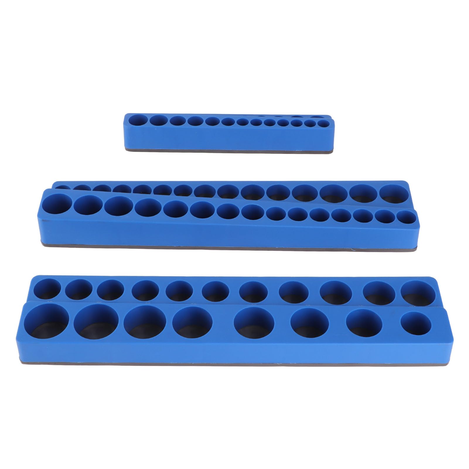 Set di Organizer per Prese Magnetiche 3 Pezzi Potente Portautensili Portatile per Cassette degli Attrezzi Soluzione Facile da Riporre (Metrica 16 cm)