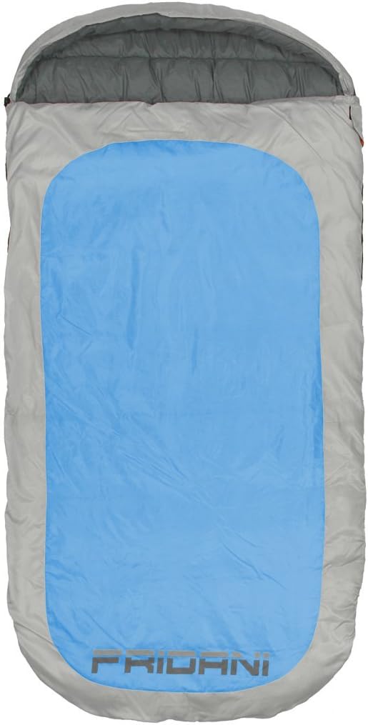 blanket sleeping bag PB 220 x 110 cm XXL blue -18°C warm water repellent washable