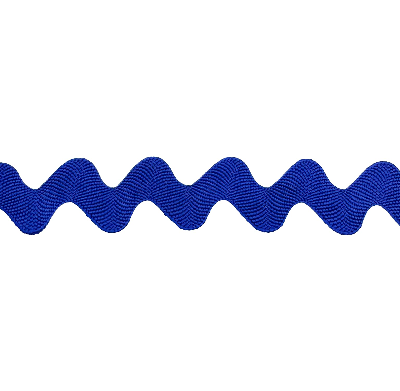 Giant Jumbo RIC Rac Trim – 1-1/2 Inch (38mm) Wide Zig Zag Sewing Trim – RIC Rac Ribbon for Sewing, Quilting, Costumes, Crafts &amp; Home Décor (Royal, 10 Yards)