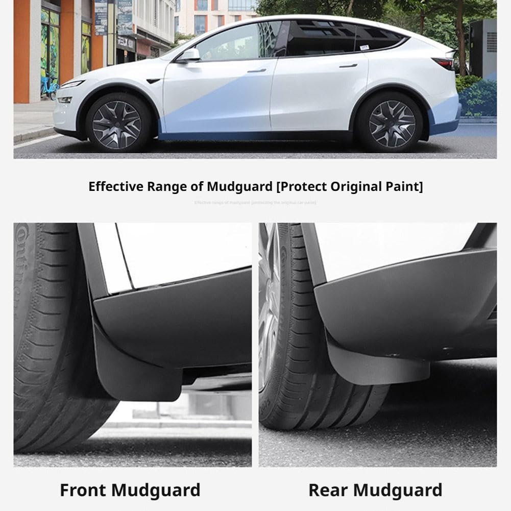 Amazon | For 2025 テスラ モデルYL 専用 マッドガード 泥除け 4枚