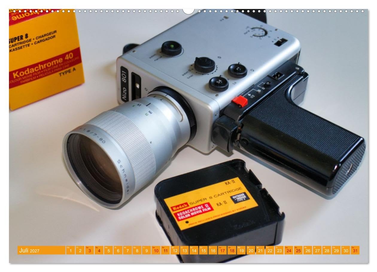 CALVENDO · Alle Macht für Super Acht - Super 8 Kalender (Kalender 2027) | DIN A2 Querformat · Premium-Wandkalender