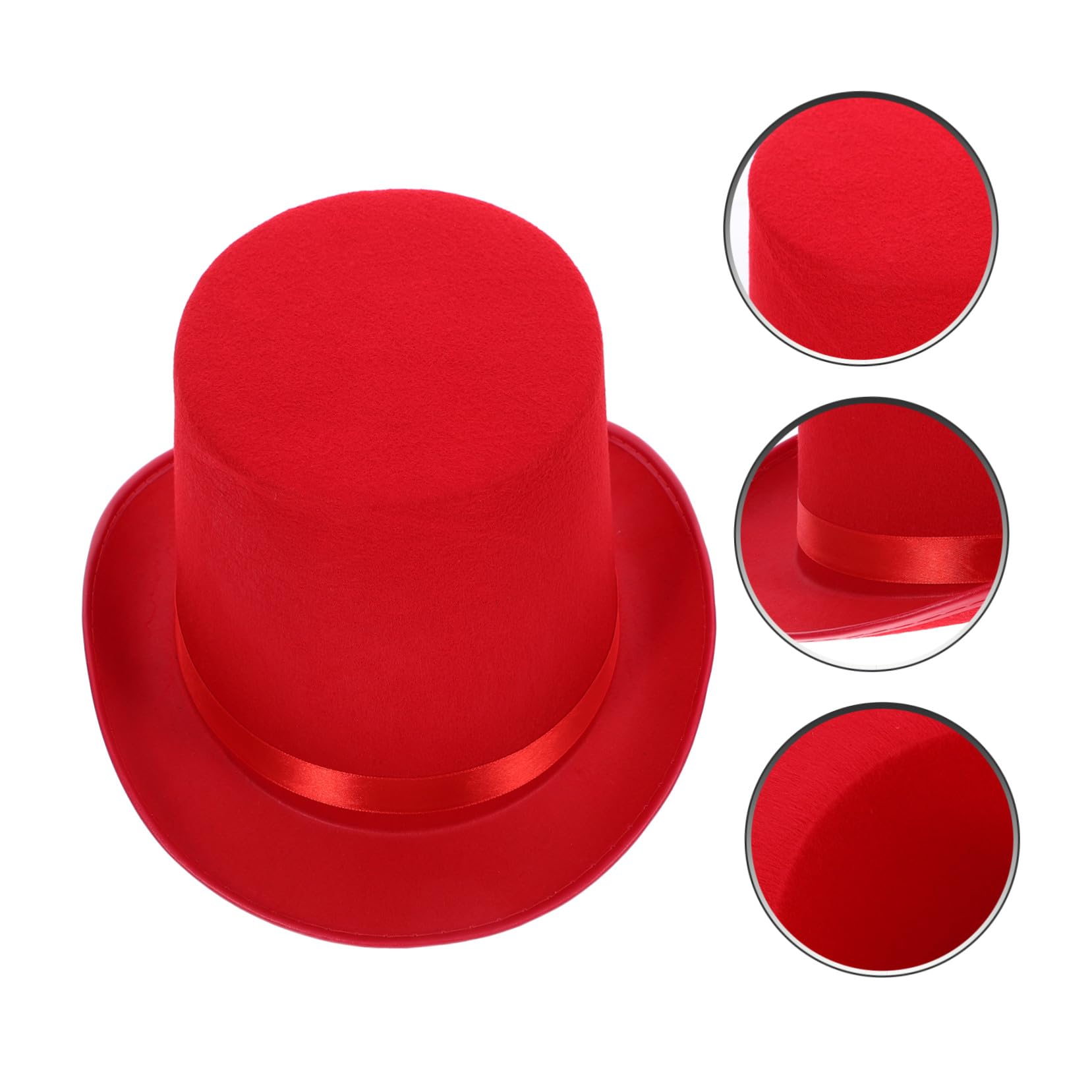 KOMBIUDA Cappello Vintage per Costume Adulto Accessorio Party Retrò per Mascherata e Spettacolo