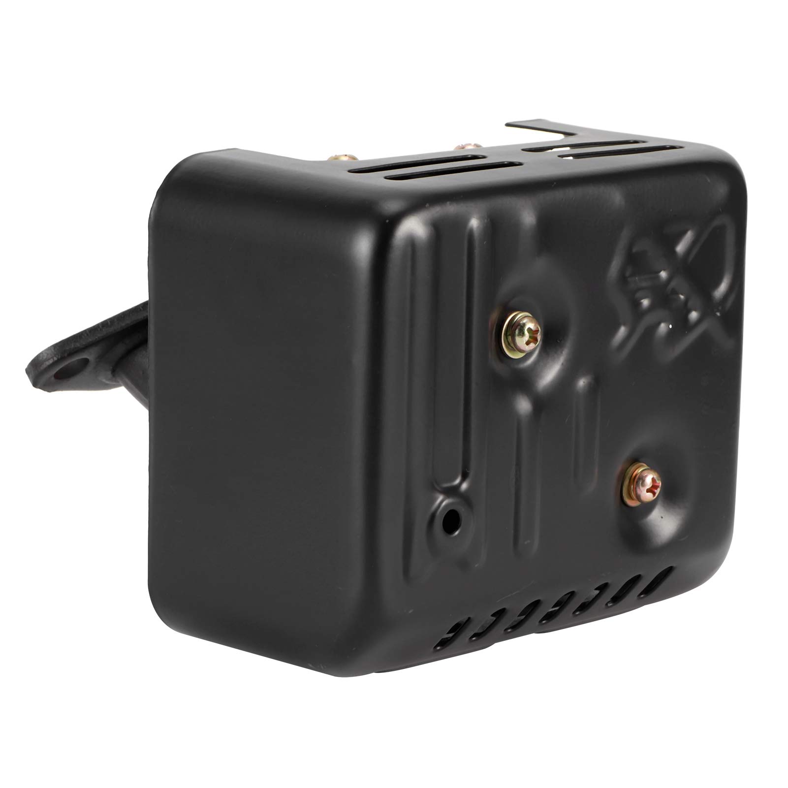 Conjunto de silenciador de escape con tubo de escape y junta, conjunto de silenciador de escape de repuesto para accesorio de motor de gasolina de 2KW/3kw/168F/170F