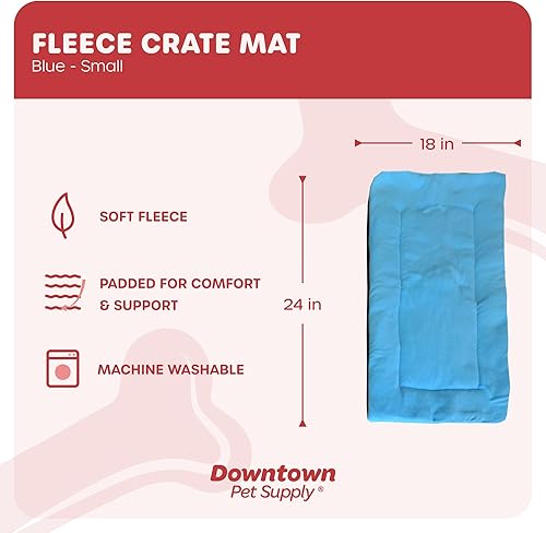 Vista 53 de Downtown Pet Supply - Alfombrilla de comodidad para jaulas de perreras, almohadilla para siestas
