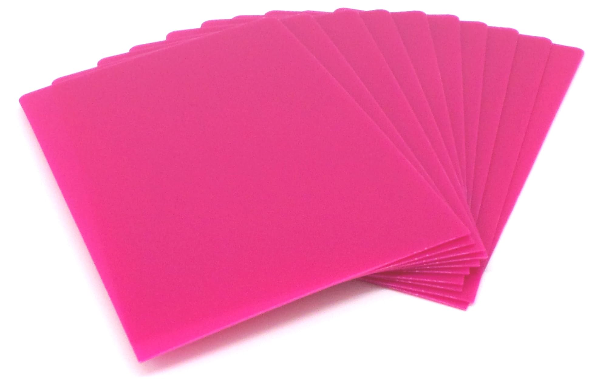 10 Docsmagic.de Trading Card Deck Divider Pink 68 x 97 mm, 10 Card Divider