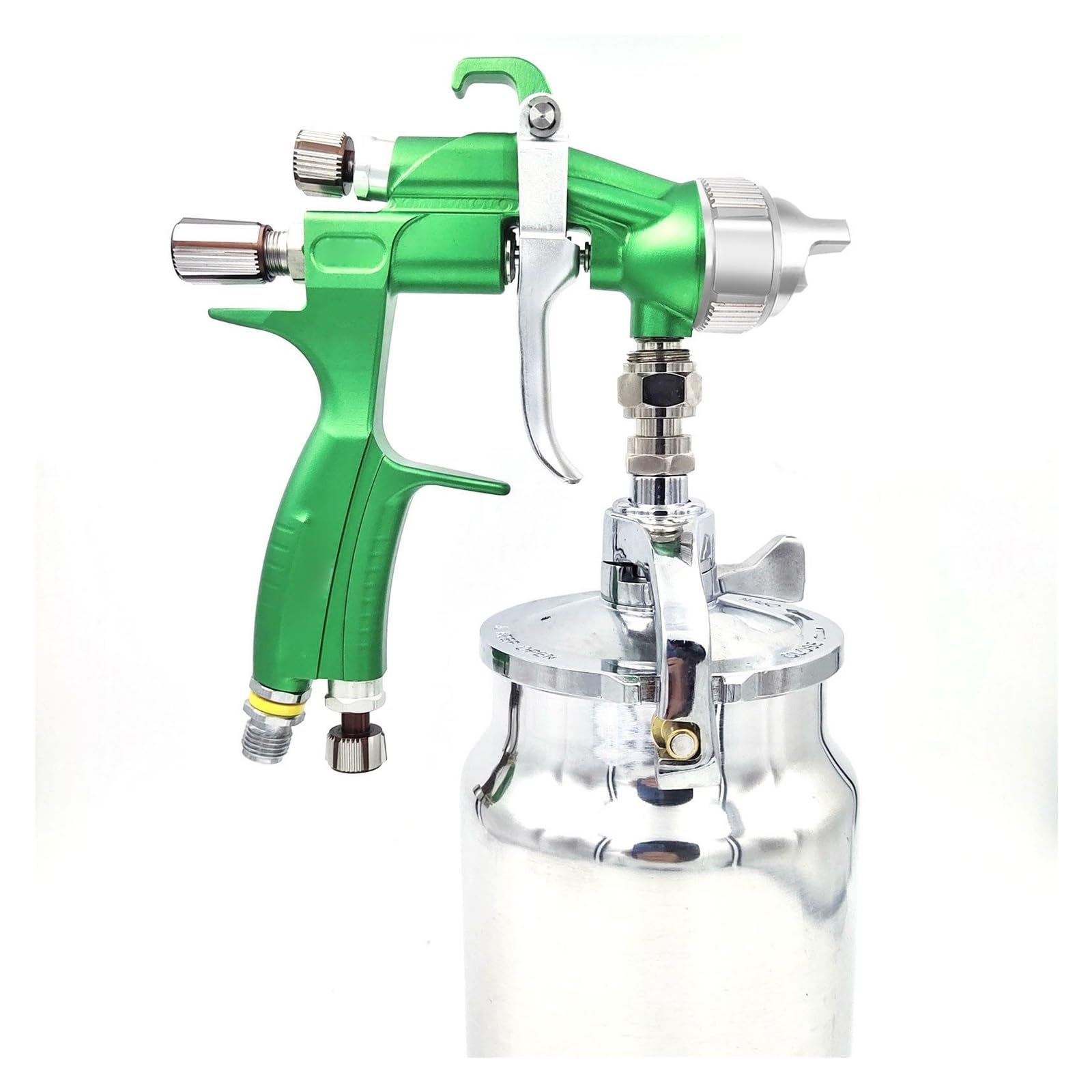 Kit de pulvérisation de peinture HVLP 1000ML avec pot inférieur pour voiture et meubles