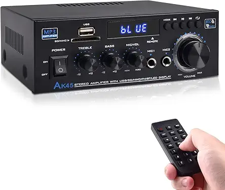 Stereo Audio Amplifier Receiver, 300Wx2 Home Dual Channel...