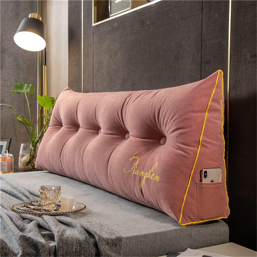 Headboard Backrest Pillow Triangular Wedge Pillow for