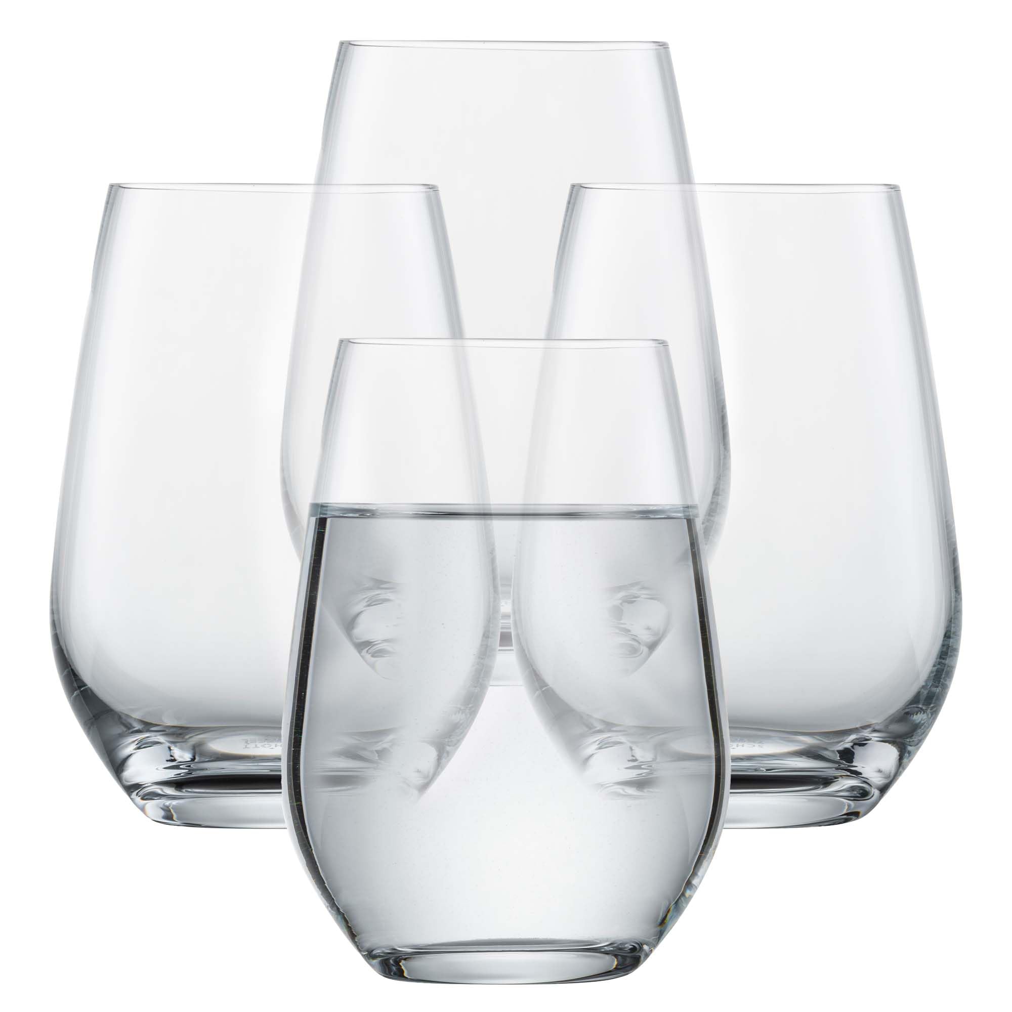 SCHOTT ZWIESEL Wasserglas Forté – 4er-Set, Tritan-Kristallglas, Made in Germany