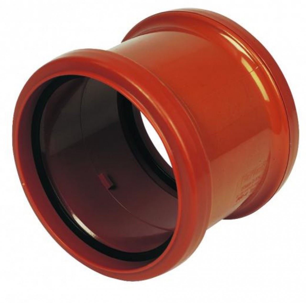 FLOPLAST Underground drain 110mm double socket coupler