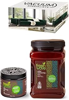 Fresh Wave Odor Eliminating & Deodorizing Combo Set. INCLUDES 1 X Fresh Wave Odor Removing Gel, 15 oz & 1 X Fresh Wave Odor Removing Gel Refill, 3 lbs. (63 Oz). Special Value