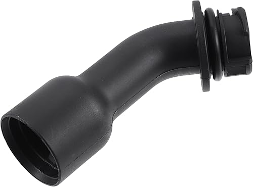 Miniatura 1 de X AUTOHAUX Tubo de llenado de aceite de motor para GMC Yukon XL Sierra 1500 2500 3500 Envoy para Chevrolet Avalanche Silverado 1500 2500 3500