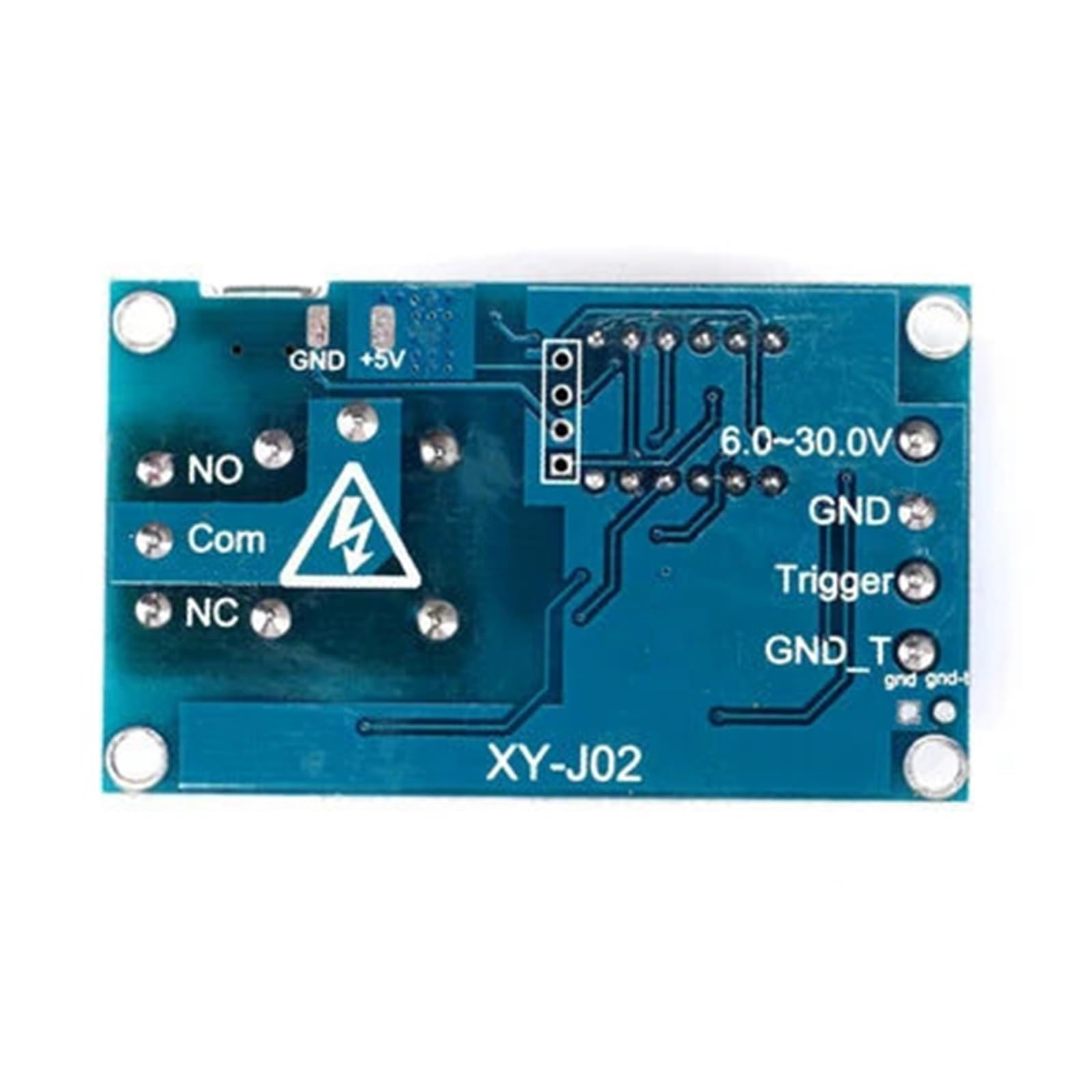 DC 5V 12V 24V LED-Licht Digitales Zeitrelais Trigger-Zyklus-Timer-Verzögerungsschalter Platine Steuermodul DIY(10PCS,Micro Relay)