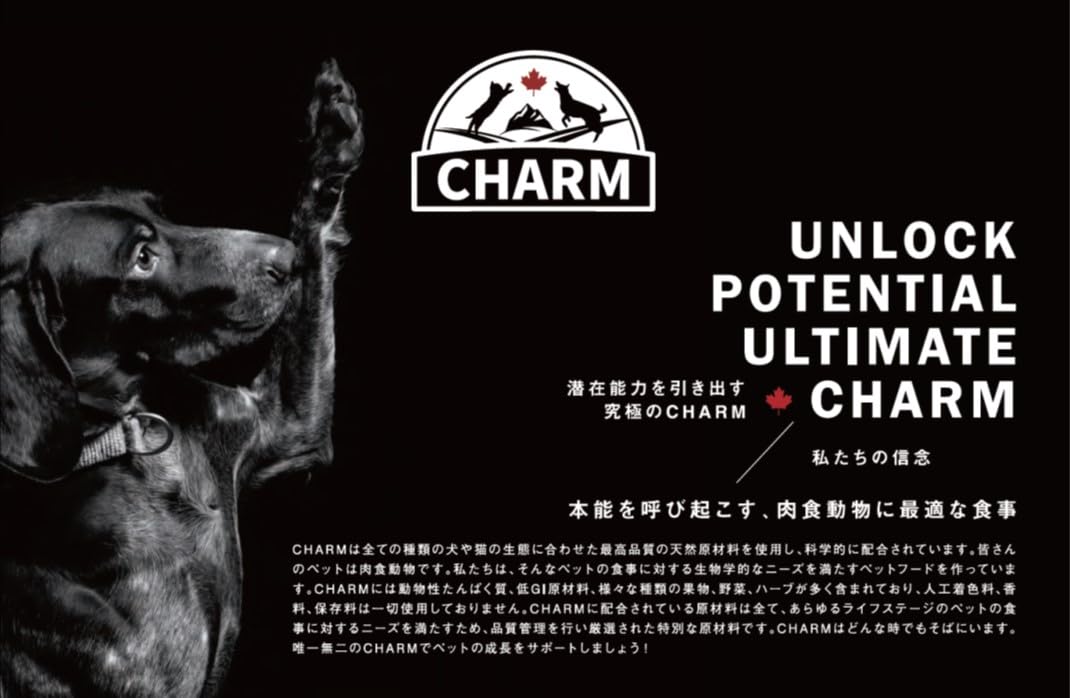 Amazon.co.jp: CHARM チャーム ラム＆サーモンドッグ 340g