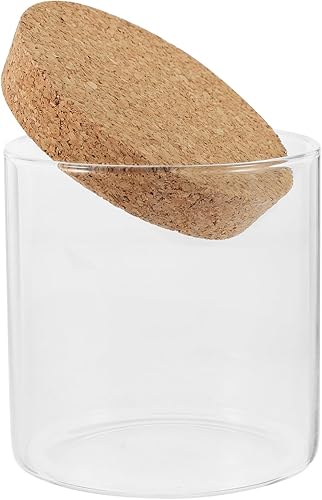 Miniatura 6 de Alipis 2 tarros de vidrio superpuestos, recipientes de harina, recipientes sellados para almacenamiento de alimentos, tarros de vidrio con tapas,