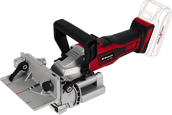 Einhell TE-BJ 18 Li - Solo, Akülü Yassı Dübel Frezesi ve Einhell 18V 2,5 Ah PXC Starter Kit (Başlangıç Seti)