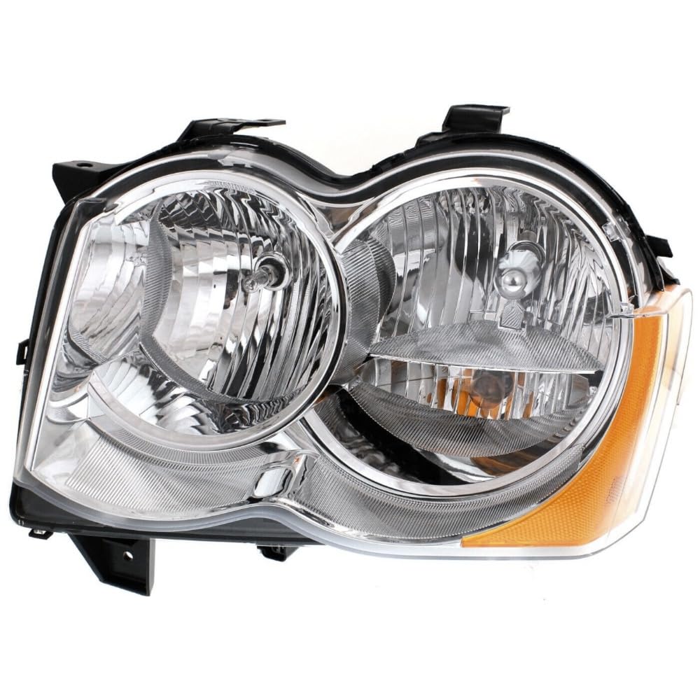 Amazon.com: RUICI LUCKY Headlight Halogen Left Side Clear Lens 