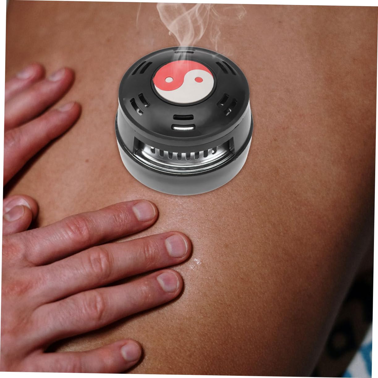 MAGICLULU Moxibustion Accessory 3pcs Moxibustion Box Set Air Outlet Control for Efficient Therapy