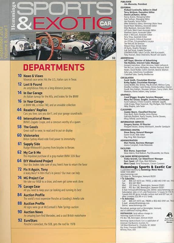 Miniatura 2 de Sports & Exotic Car 12 Most Outrageous Cars- Testarossa, Countach, Stratos, 959 etc Janguar XJ6 Restoration Nashville Lane Museum Racing Sunbeams