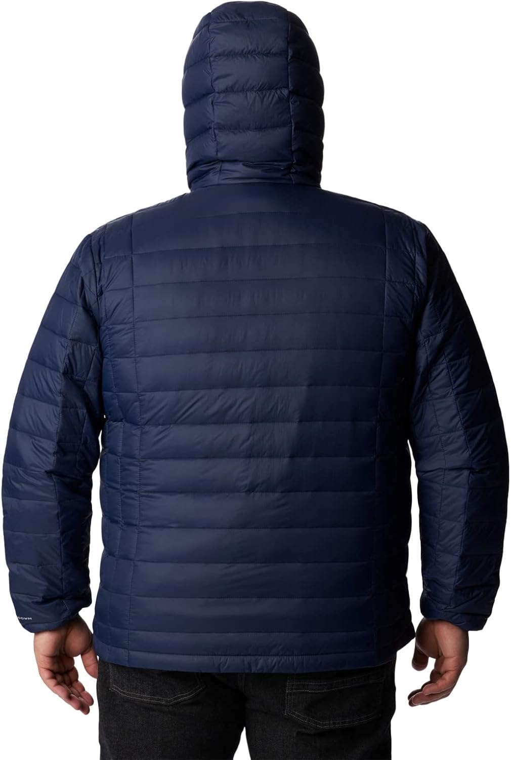 Columbia Men's Voodoo Falls 590 Turbodown Hooded Jacket Medium Collegiate Navy