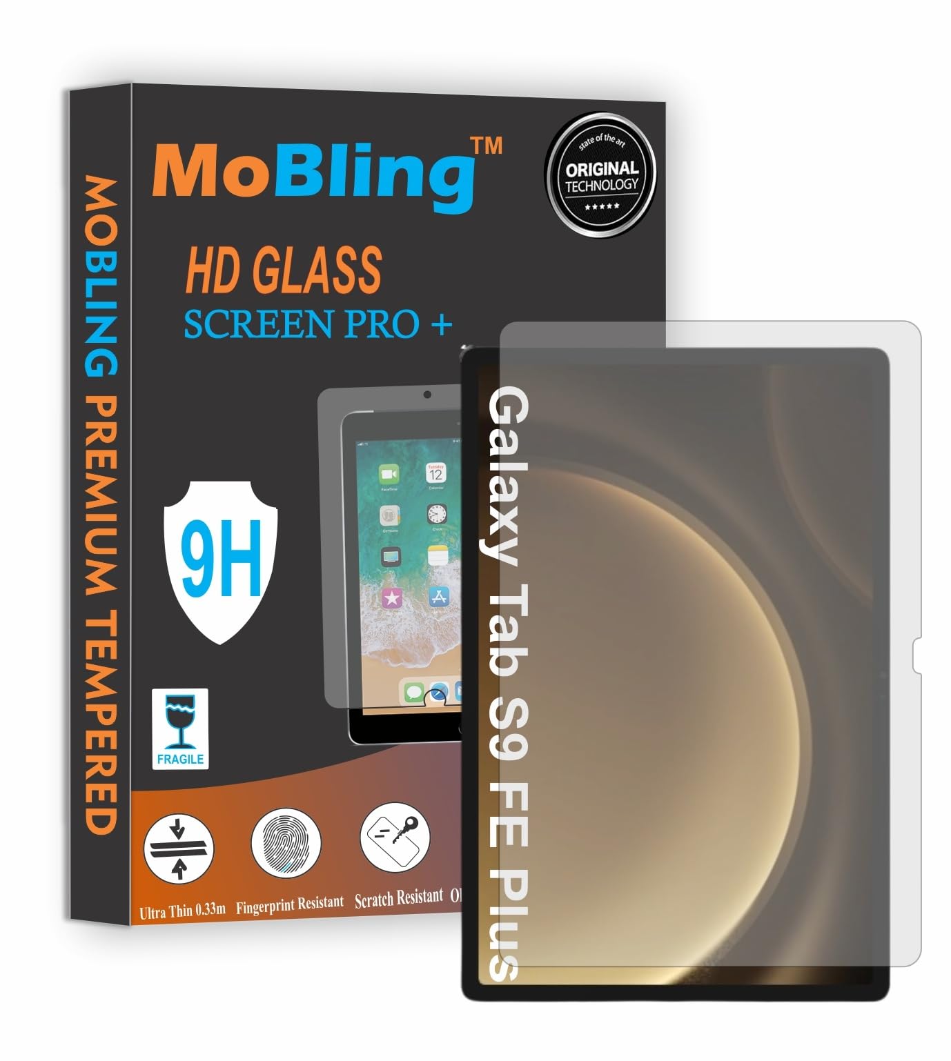 MOBLING Screen Guard for Tab S9 FE Plus 12.4 Inch, Samsung Galaxy Tab S7 Plus/ S7 FE/ S8 Plus/ S9 Plus/ S9 FE Plus/ S9 FE+/ S9+/ S8+/ S7+/ S7 FE 12.4 Inch (SMX610/SMX616B) Fiber Screen Protector (B0D1NM7W78) Amazon Price History, Amazon Price Tracker