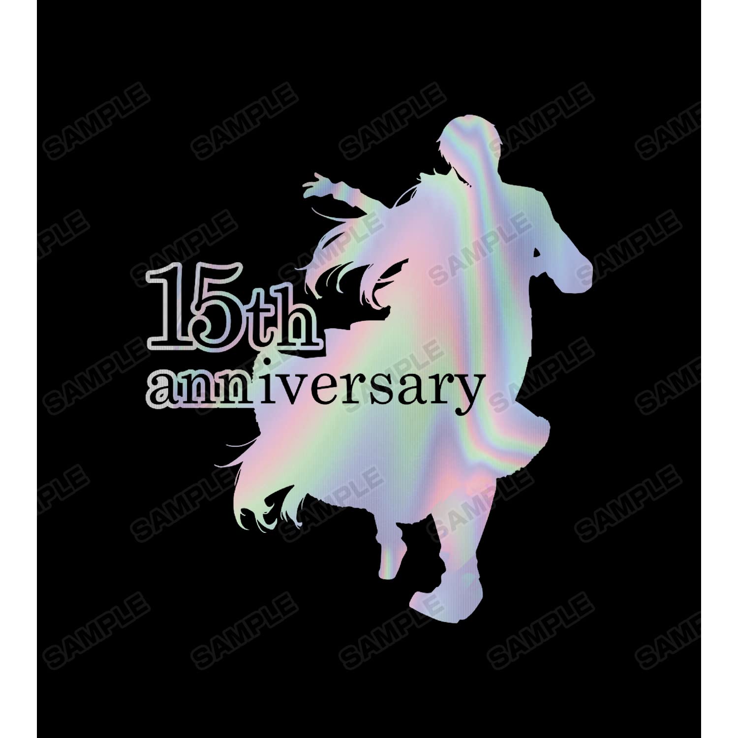 狼と香辛料　ホロのホログラムTシャツ　メンズ　サイズXXXL Amazon.co.jp: 狼と香辛料 15周年ロゴ ホログラムTシャツ メンズ