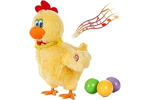 Easter Electric Singing Plush Chicken That Lays Eggs
