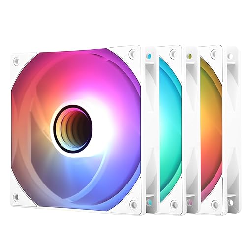Thermalright Ventilador de CPU TL-C12W-S V3, ventilador de carcasa de 4.724 in ARGB, conector PWM de 4 pines ventilador silencioso de computadora disponible en Yaxa Guatemala
